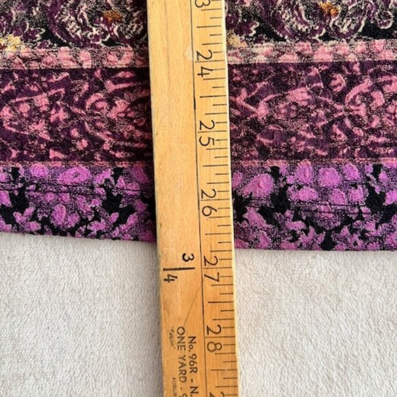 Notations Woman, Shades of Purple 3/4 Sleeve Womens Pullover V-Neck TopSize 2X - Picture 7 of 9